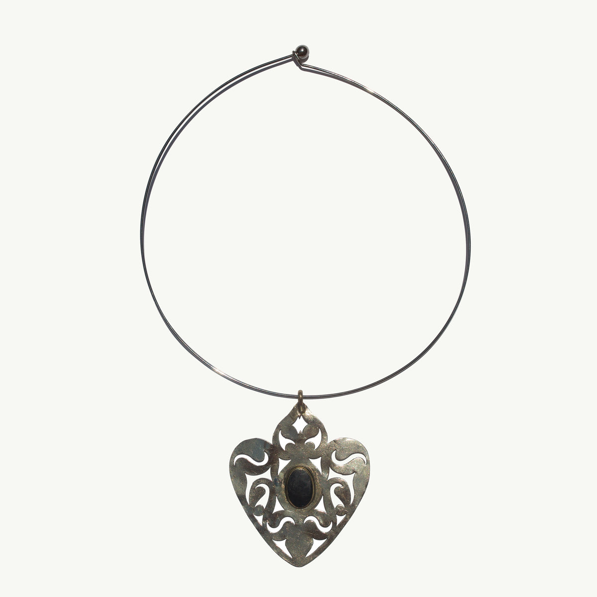 Onyx Heart Amulet