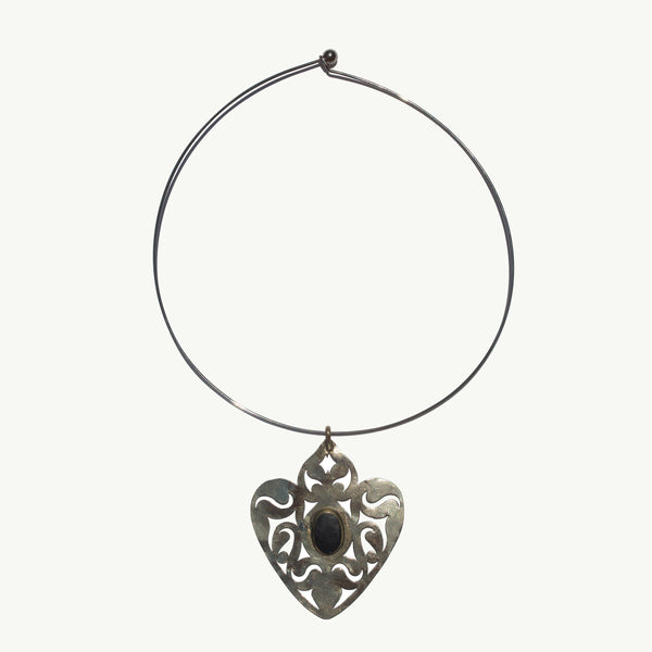 Onyx Heart Amulet