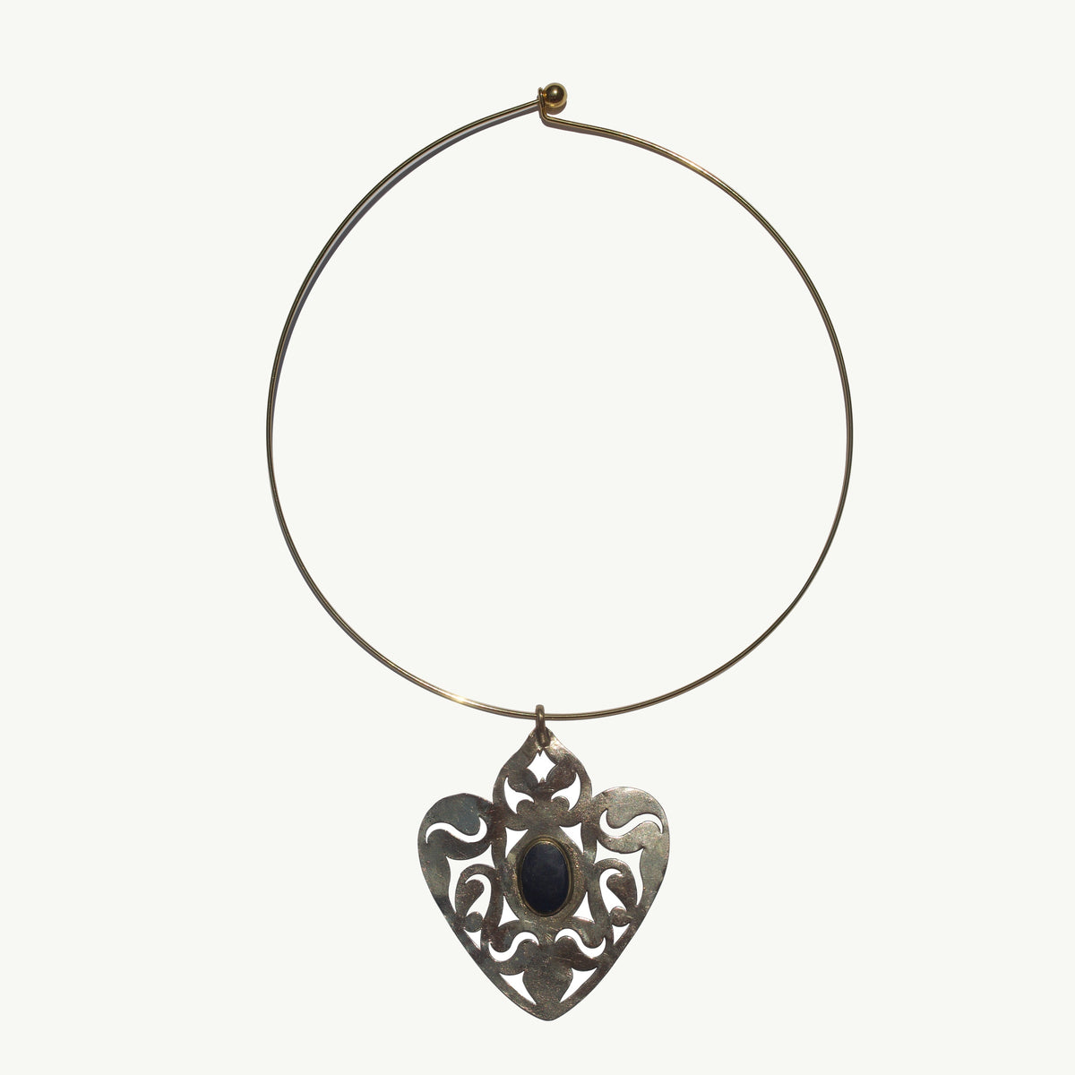 Onyx Heart Amulet