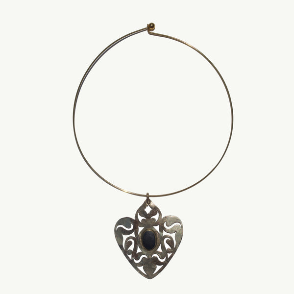 Onyx Heart Amulet