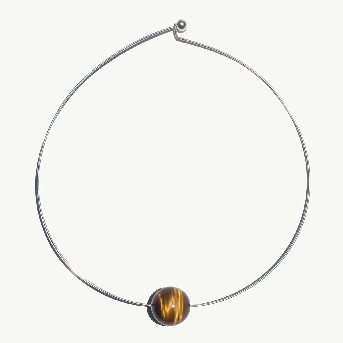 Yellow Tiger Ball Collar