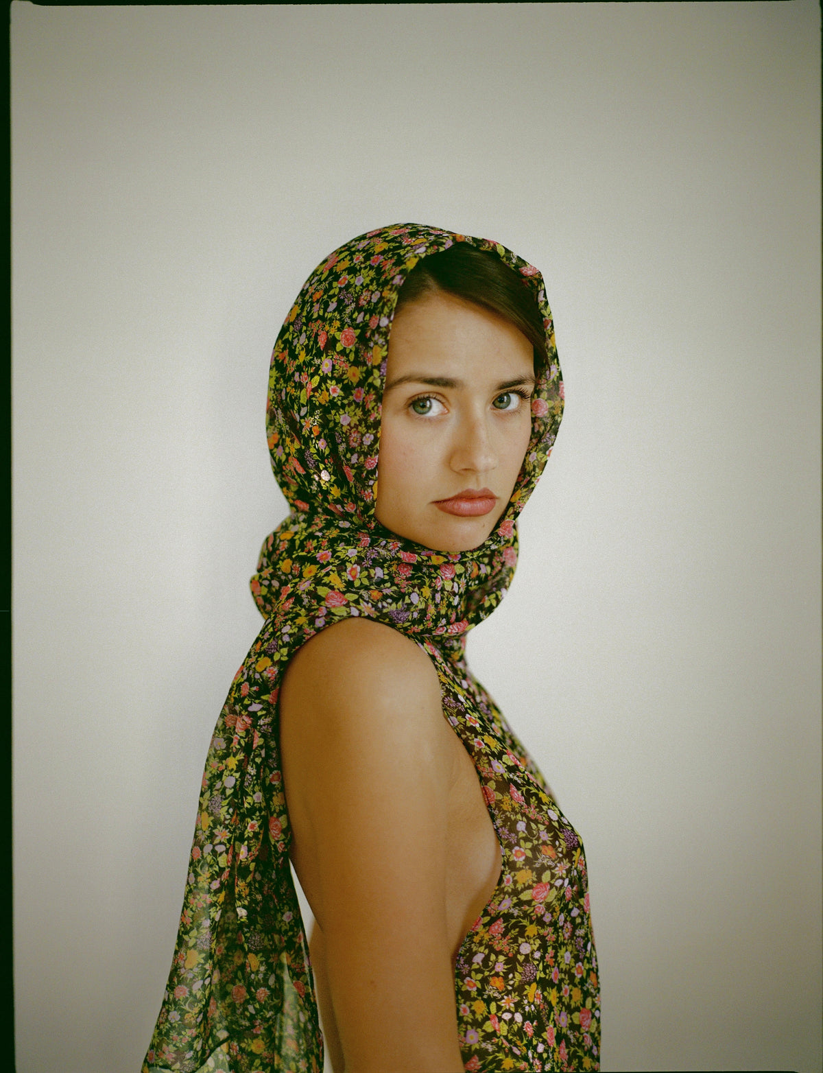 Floral Em Gown