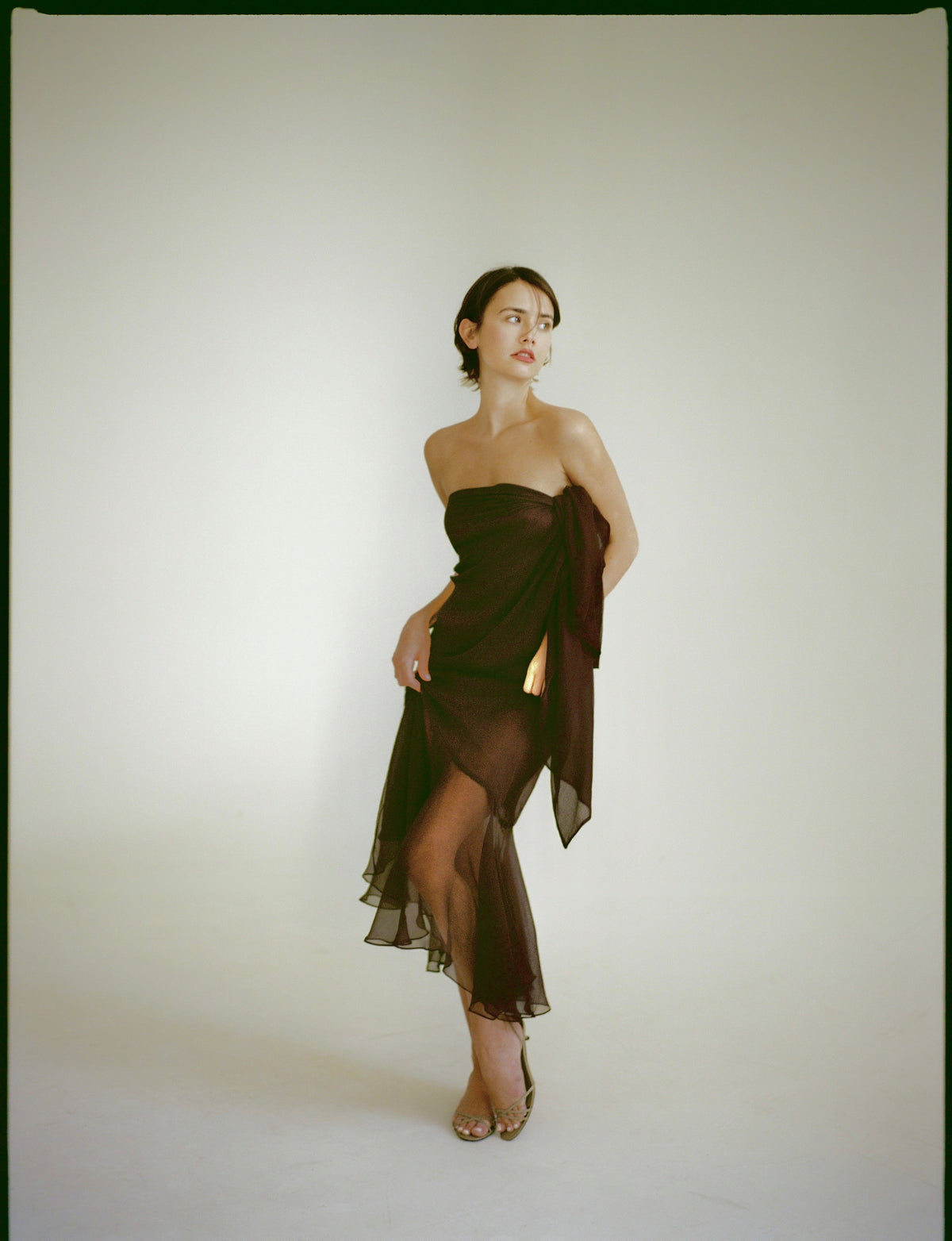 Plum Brown Lada Dress