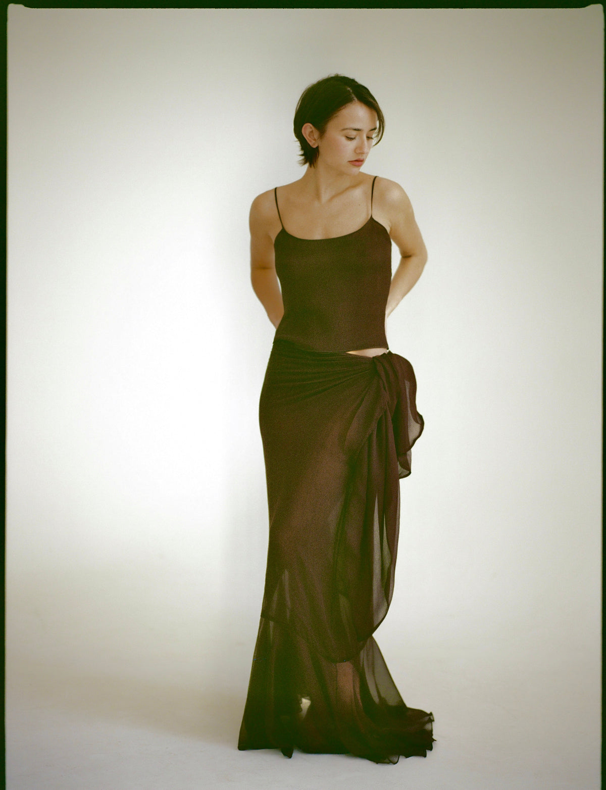 Plum Brown Gigi Camisole Top